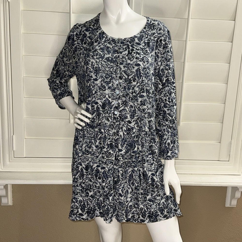 Peruvian Connection Jersey Tunic Dress